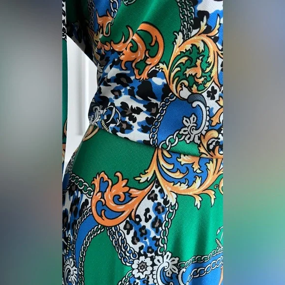 NWOT TIE COLLAR MAXI DRESS 3X GREEN
Boutique Item - Picture 5 of 8